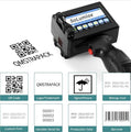 Portable Intelligent Inkjet Printer Gun - Print Size 2-12.77mm Adjustable