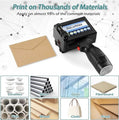 Portable Intelligent Inkjet Printer Gun - Print Size 2-12.77mm Adjustable